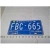 Image 1 : B.C. LICENSE PLATE