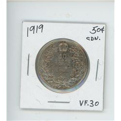 1919 50 CENT COIN