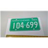 Image 1 : 1969 SASK LICENSE PLATE
