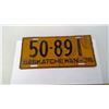 Image 1 : 1936 SASK ANTIQUE LICENSE PLATE