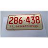 Image 1 : 1975 SASK LICENSE PLATE