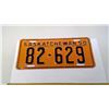 Image 1 : 1950 SASK ANTIQUE LICENSE PLATE