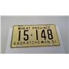 Image 1 : 1951 SASK LICENSE PLATE
