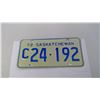 Image 1 : 1972 SASK LICENSE PLATE