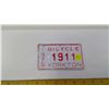 Image 1 : 1975- 1911 YORKTON BICYCLE PLATE