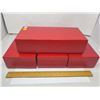 Image 1 : 4 NEW RED COIN BOXES