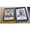 Image 1 : 2 VINTAGE FRAMED COCA-COLA ADVERTISEMENTS