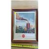 Image 2 : 2 VINTAGE FRAMED COCA-COLA ADVERTISEMENTS