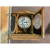 Image 7 : ANTIQUE E. INGRAHAM KITCHENETTE CLOCK WITH PENDULUM