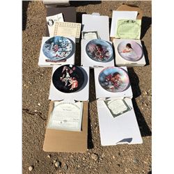 5X ART COLLECTOR PLATES