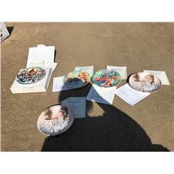 5X ART COLLECTOR PLATES