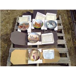 5X ART COLLECTOR PLATES