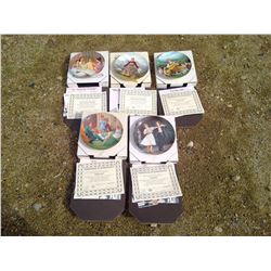 5X ART COLLECTOR PLATES