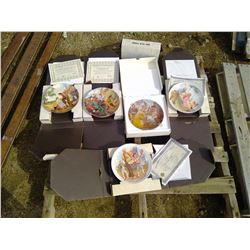 5X ART COLLECTOR PLATES