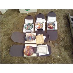5X ART COLLECTOR PLATES