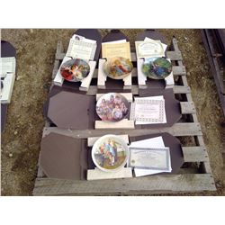 5X ART COLLECTOR PLATES