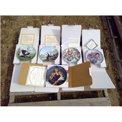 5X ART COLLECTOR PLATES