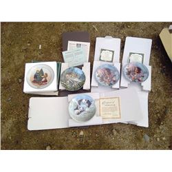 5X ART COLLECTOR PLATES