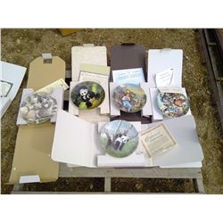 5X ART COLLECTOR PLATES