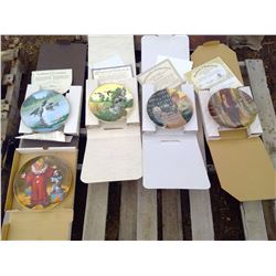 5X ART COLLECTOR PLATES