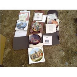 5X ART COLLECTOR PLATES