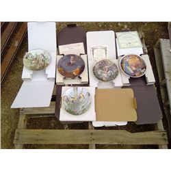 5X ART COLLECTOR PLATES