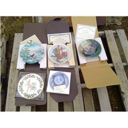 5X ART COLLECTOR PLATES