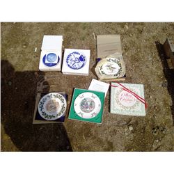5X ART COLLECTOR PLATES