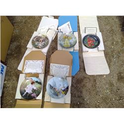 5X ART COLLECTOR PLATES