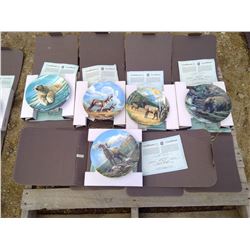 5X ART COLLECTOR PLATES