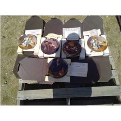 5X ART COLLECTOR PLATES