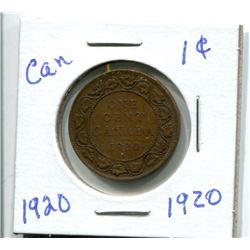 1920 CANADIAN PENNY