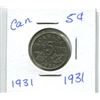 Image 1 : 1931 CANADIAN NICKEL