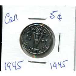 1945 CANADIAN NICKEL