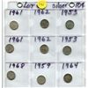 Image 1 : 9 SILVER DIMES