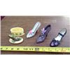 Image 3 : JEWELRY HOLDER AND SHOES C/W SILVER JEWELRY BOX