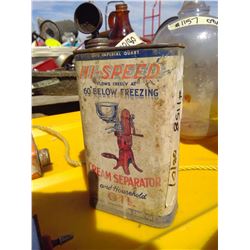 CREAM SEPARATOR OIL