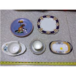 NIPPON, NORITAKE, AND ROYAL ALBERT PIECES