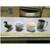 Image 1 : MUGS AND MALLARD DUCK ORNAMENT