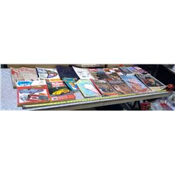 ASSORTMENT OF MAGAZINES AND VHS TAPES