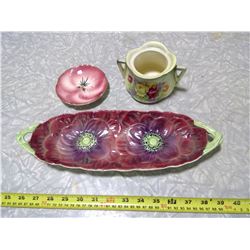 FLOWER PRINTED POTTERY