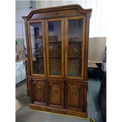 CHINA CABINET (49"X16"X80")