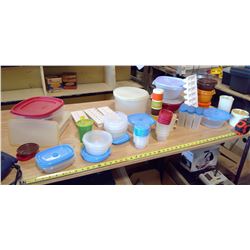 LARGE LOT OF TUPPERWARE