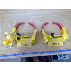 "CHOCK IT & LOCK IT" TRIMAX SET