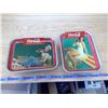 Image 1 : 2 COCA-COLA TRAYS