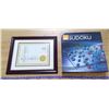 Image 6 : LOT OF PICTURE FRAMES COMES WITH SUDUKO BOARD
