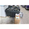 Image 17 : Qty 2 Bins & Boxes Stage Lights, Forerunner Scrolling Color Changer & Misc Bulbs