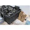 Image 19 : Qty 2 Bins & Boxes Stage Lights, Forerunner Scrolling Color Changer & Misc Bulbs