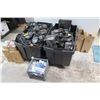 Image 2 : Qty 2 Bins & Boxes Stage Lights, Forerunner Scrolling Color Changer & Misc Bulbs