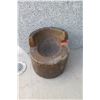 Image 1 : Seat - Repurposed Antique Mochi Pounding Barrel